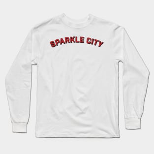 Sparkle City - Midland, Michigan - Design 4 of 5 Long Sleeve T-Shirt